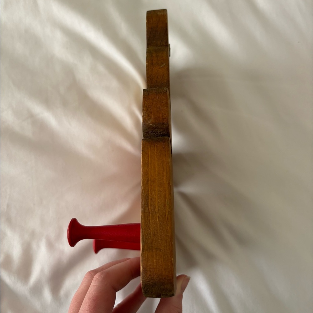 Vintage Wooden Bear Wall Hook - Picture 5 of 7